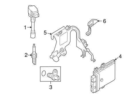 Ignition System for 2011 Nissan Altima | Nissan Parts