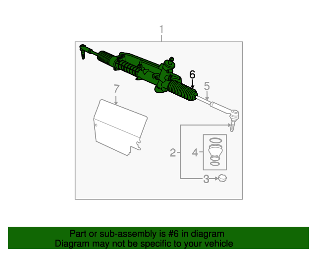 Genuine Tie Rod Boot for 20062009 Saab 93 Part 93191675 Over 30