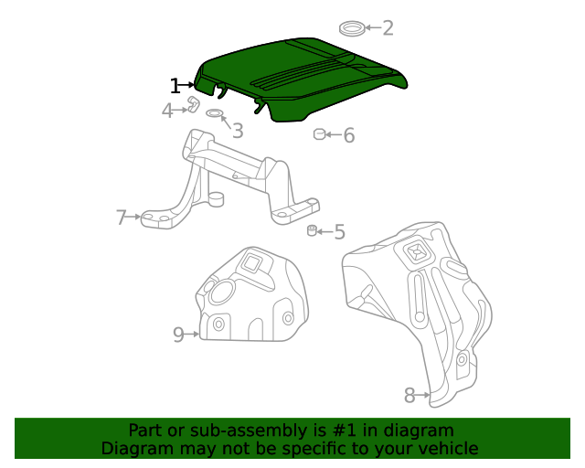 Intake Manifold Cover 12722765