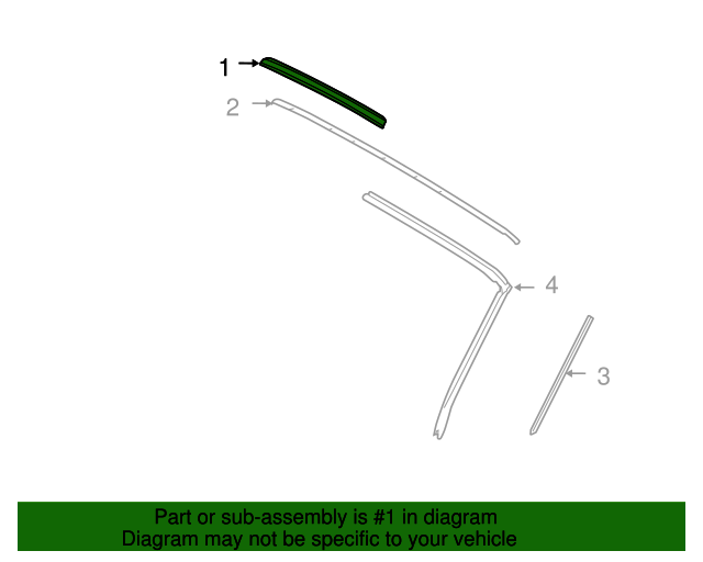 20042008 BMW Z4 Windshield Frame 41327200754 XportAuto