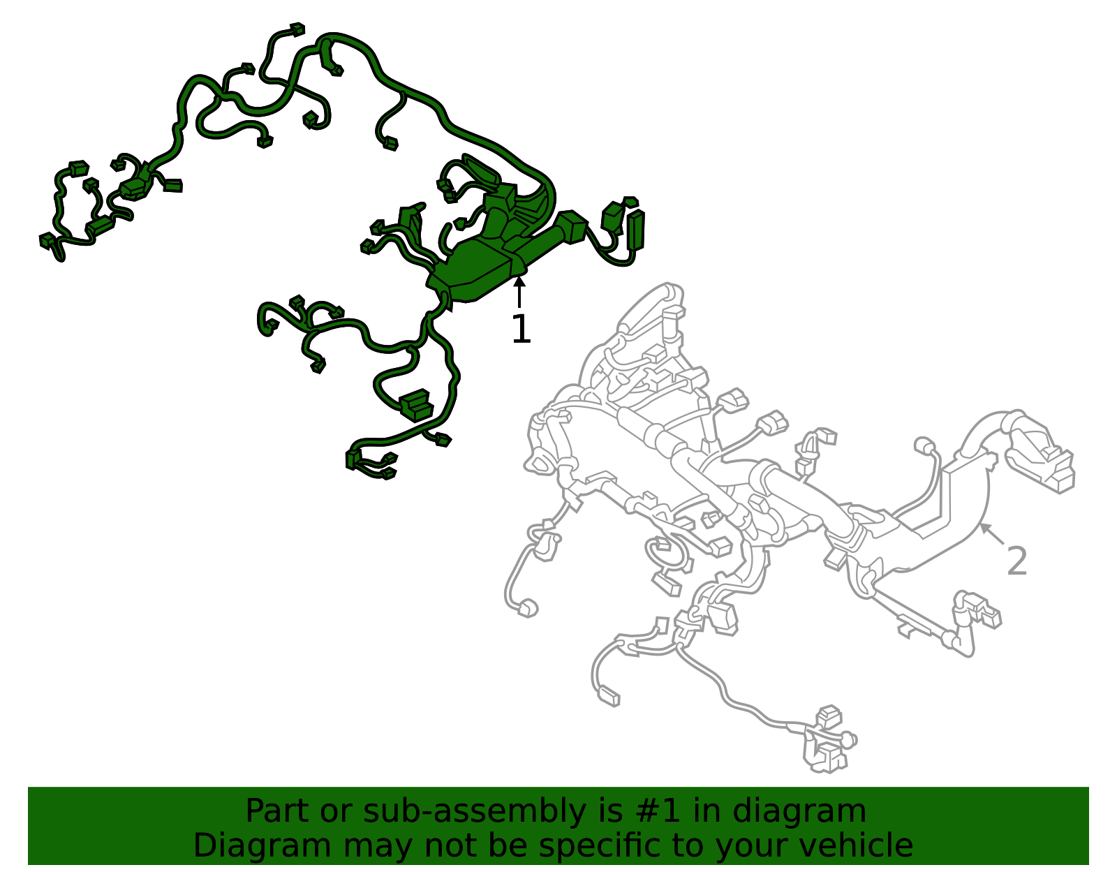 DBMT67010 20212024 Mazda CX30 Wire Harness Mazda Parts Factor