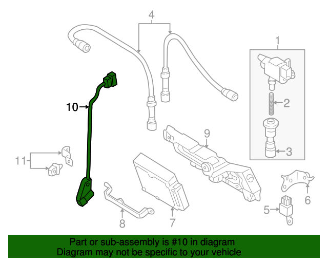 Intermotor Crank Sensor 19241 Replaces N3A1-18-221,N3A1-18-221A,ADM57206 Intermotor Crank Sensor 19241 Replaces N3A1-18-221,N3A1-18-221A,ADM57206