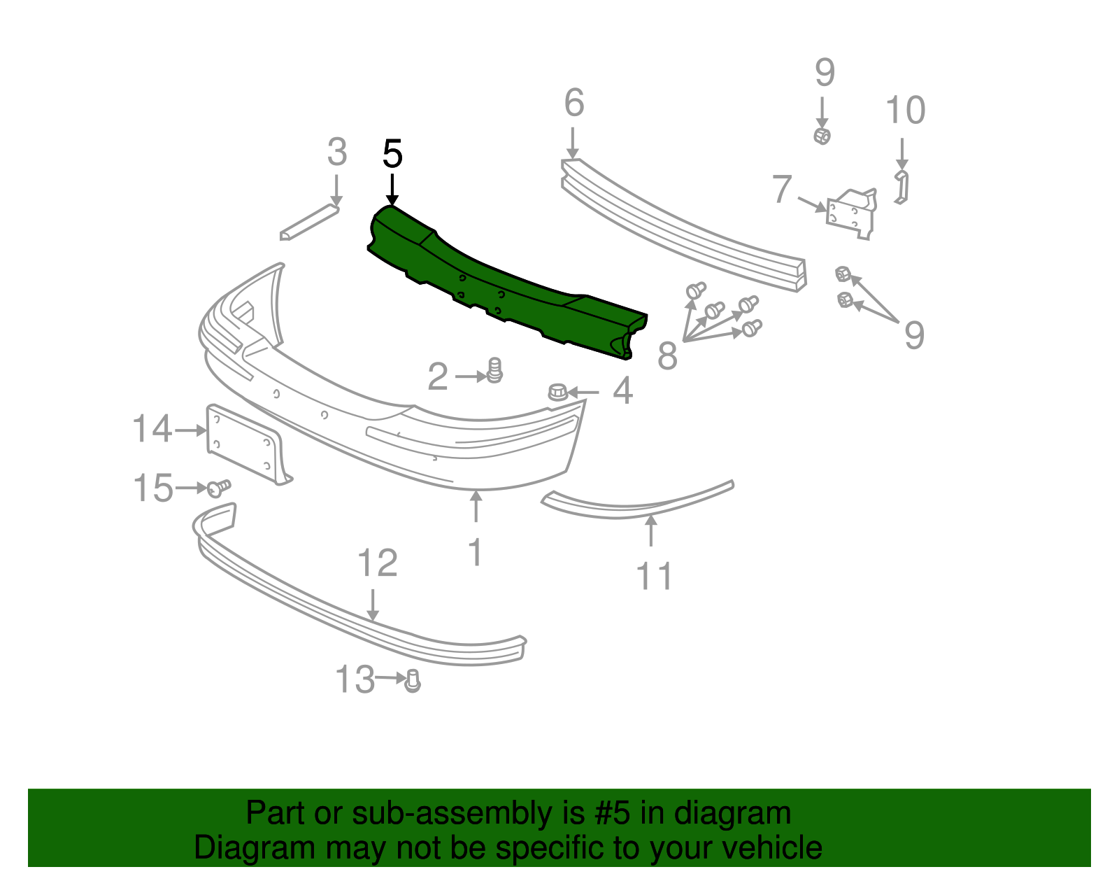 Energy Absorber - GM (25690746)