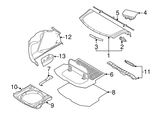 2004-2011 Volvo S40 Seat Belt Cover 39986849 | TascaParts.com