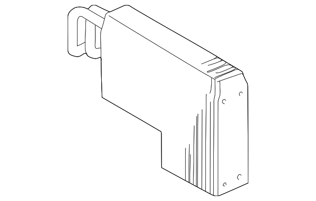 Air Conditioning Evaporator Core Kit with Seals, Stud, and Bolt - GM (52494507)