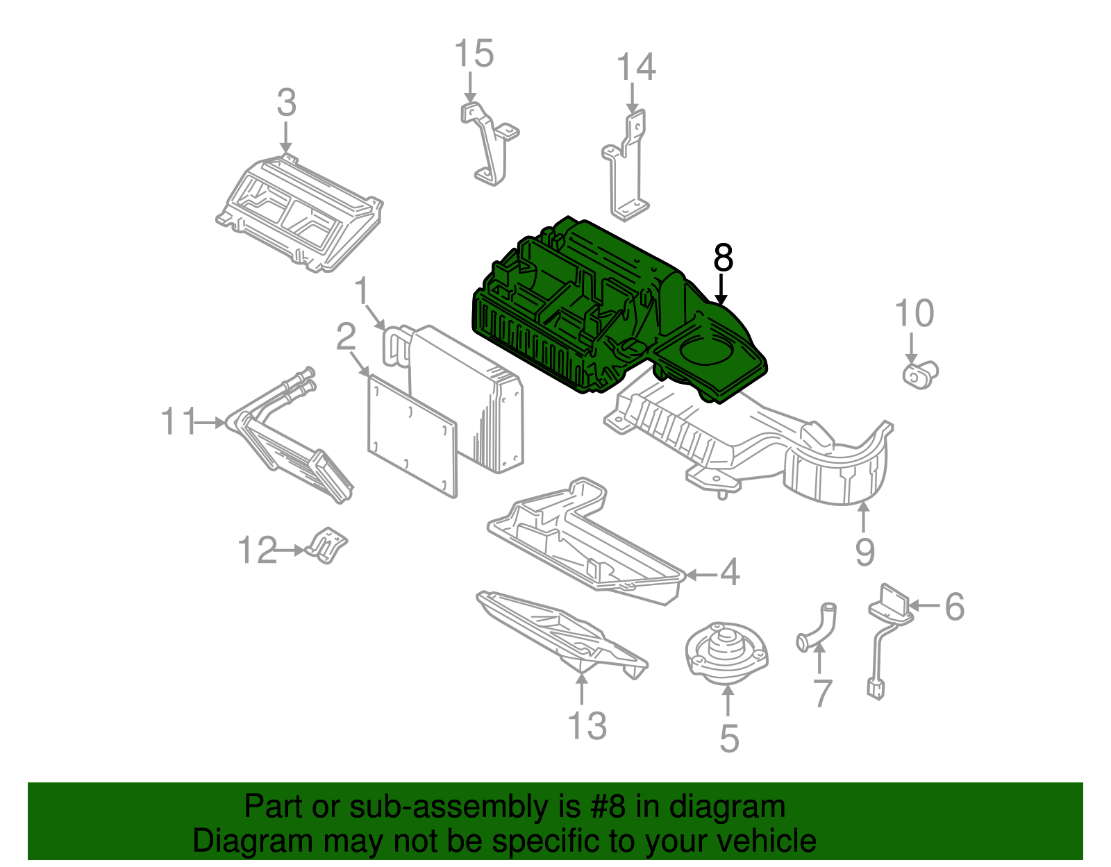 Case Assembly - GM (52481841)