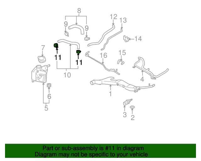 20082014 Subaru Radiator Hose Clamp 092318002 Subaru Parts For You
