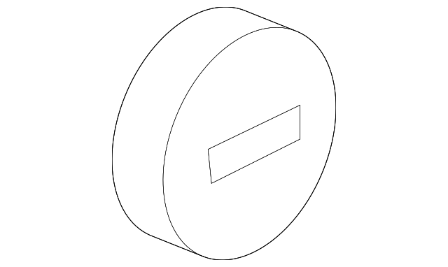 Sparkle Silver Hub Cap - GM (9597681)