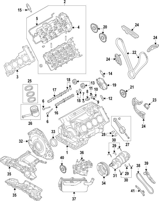 0P2109229F Timing Chain 20202022 Audi RS Q8 Audi Parts Store