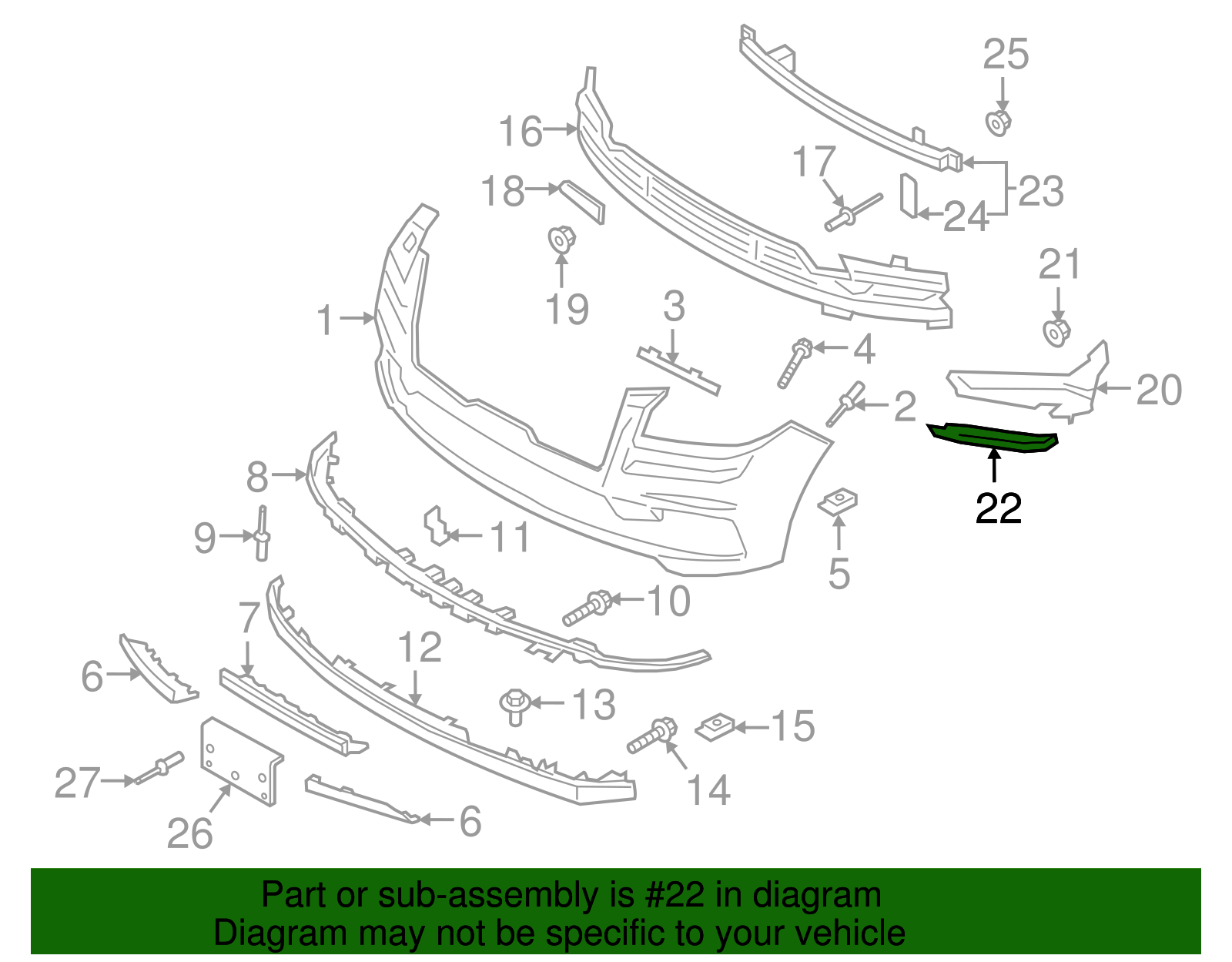 Genuine OEM Ford Lincoln Navigator Right Side Mirror Trim (2018-2024) – JL7Z-17F690-AA
