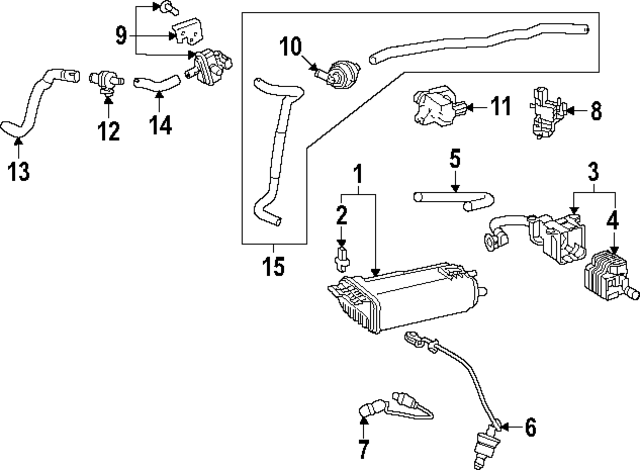 23826-25280 - Vapor Hose - 2022-2024 Lexus | My L Parts