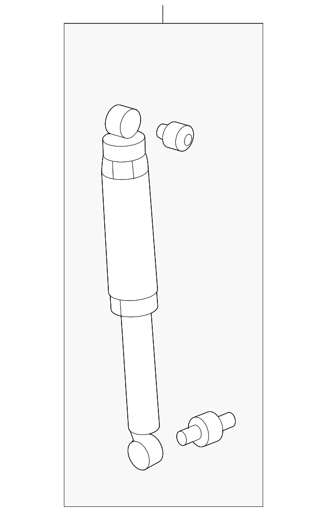 Genuine OEM Acura Shock Absorber Rear Part 52610STXA04 Acura Parts For Less