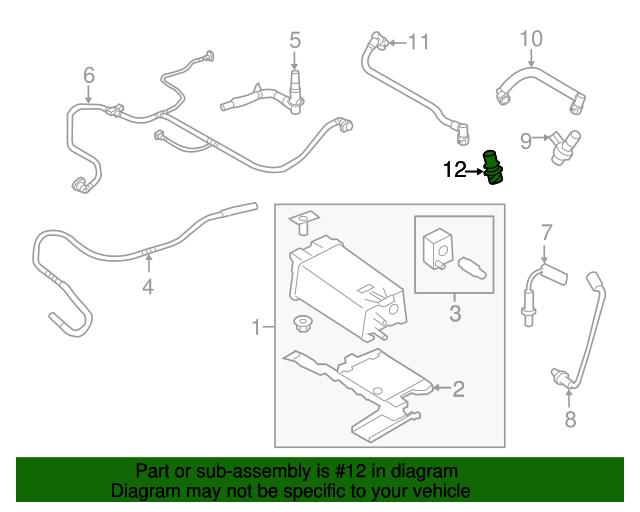 2019 Ford Elbow HL2Z-6762-A | TascaParts.com