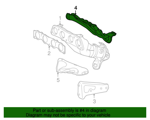20082014 Toyota Exhaust Heat Shield 1716737011 OEM Parts Online