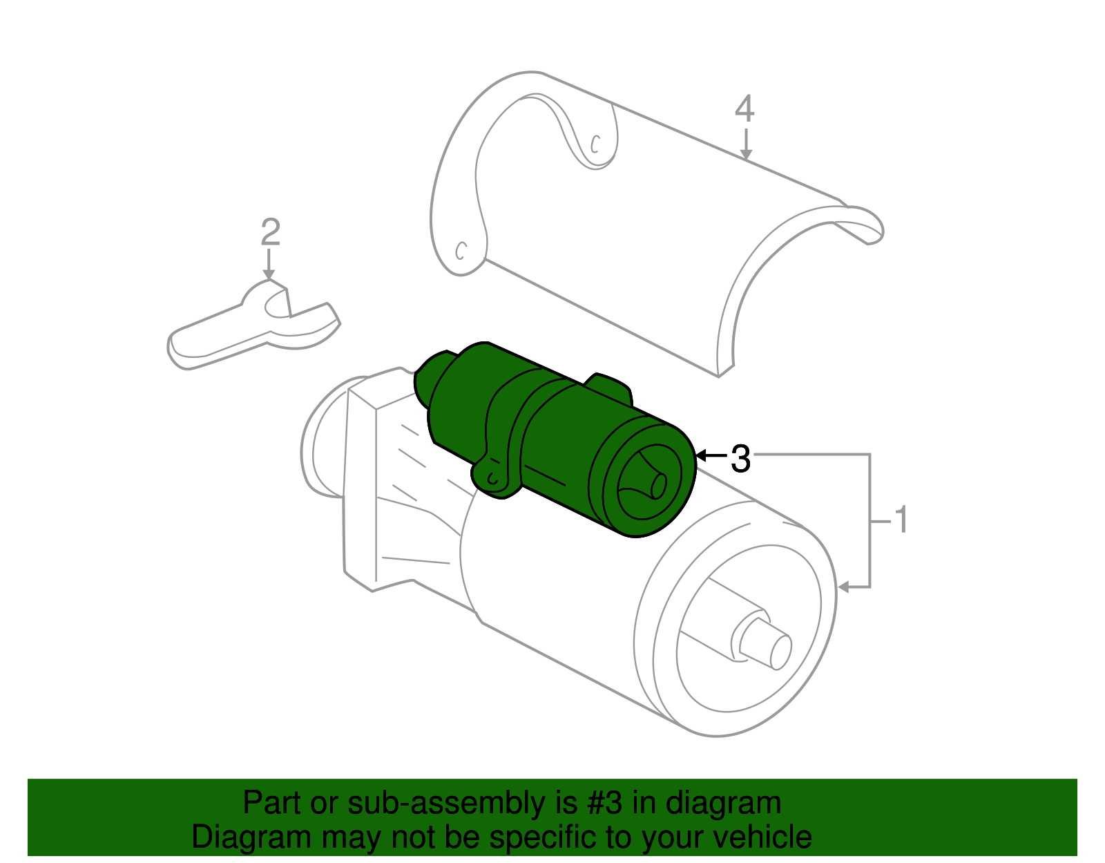 Starter Solenoid - GM (1114591)