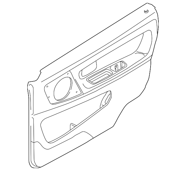 19982000 Volvo Door Trim Panel Driver's Side (LH) 9199784