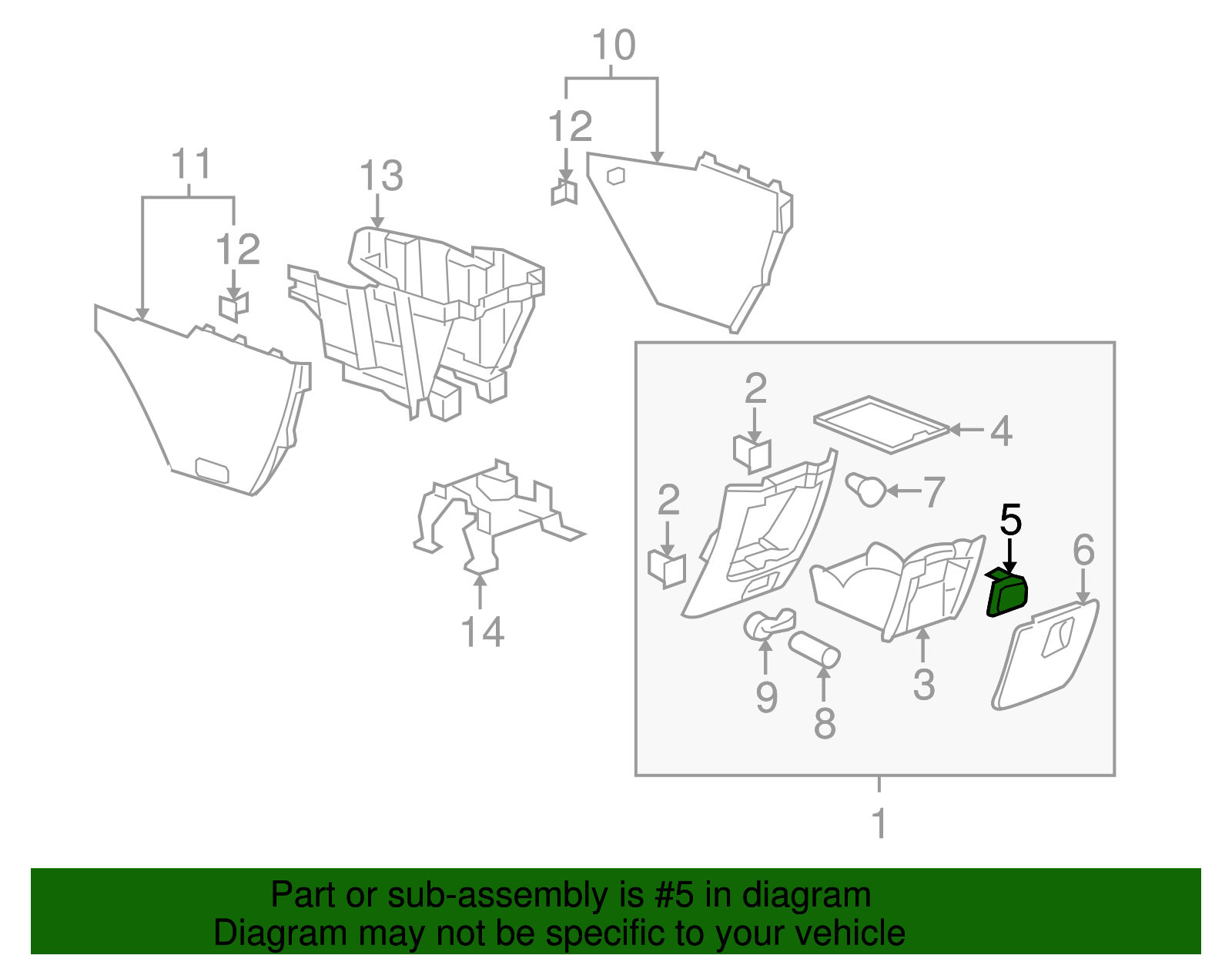Latch - GM (89044340)