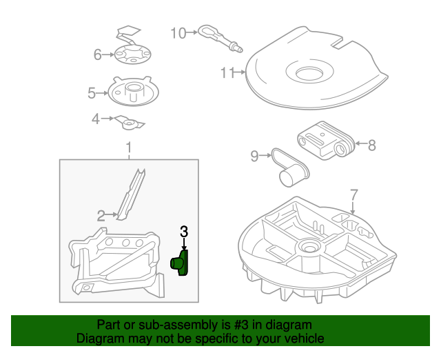 20162022 Ford Jack Assembly Strap HP5Z17A038A Blue Springs Ford Parts