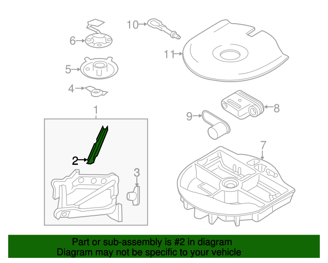 20172020 Ford OEM Lug Wrench HP5Z17032A OEM Ford Parts