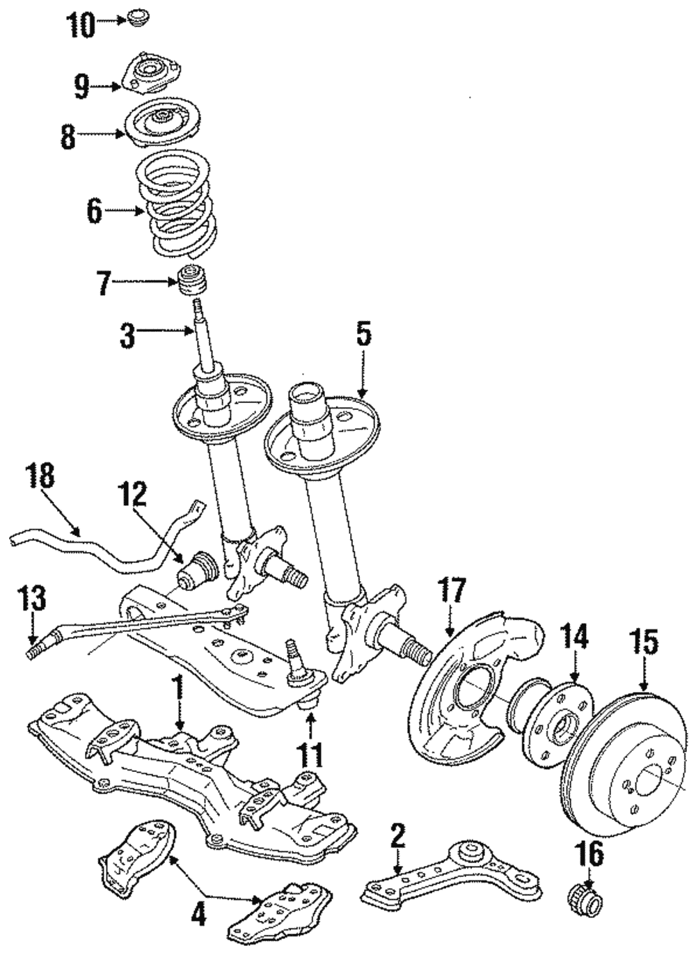 Spring - Toyota (48131-2A750)