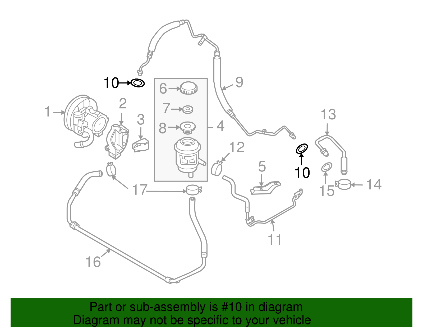 Multi-Purpose O-Ring - GM (94535975)