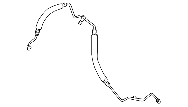 Power Steering Pump Inlet Pipe - GM (95039910)