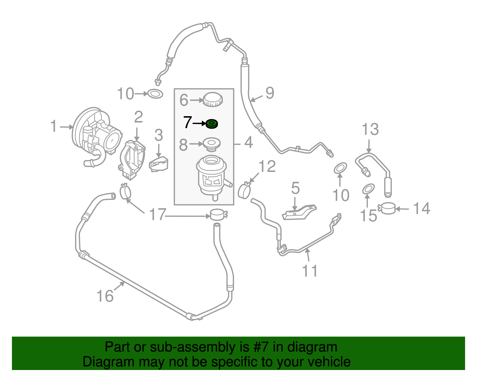 Multi-Purpose Nut - GM (96263717)