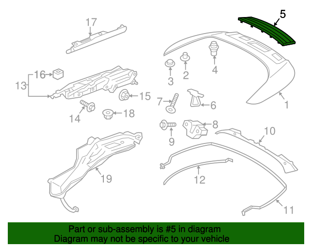 20152019 Porsche 911 Convertible Top Stowage Compartment Water