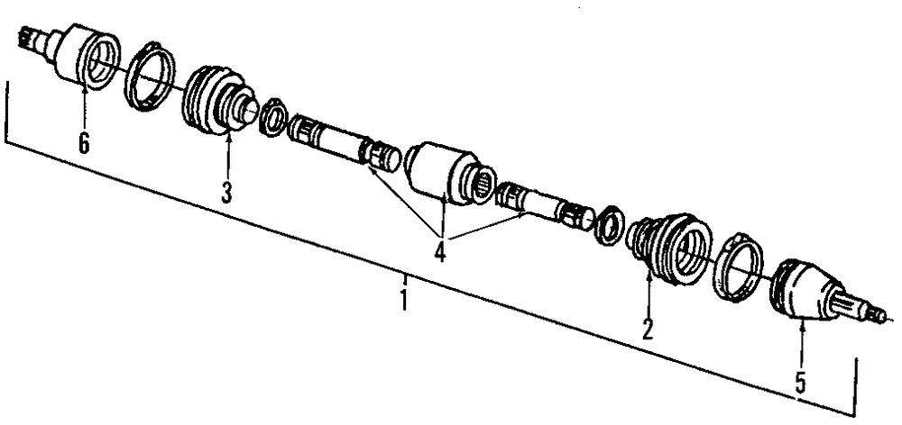 Cv Joint Kit - Ford (E8OY-3B413-B)