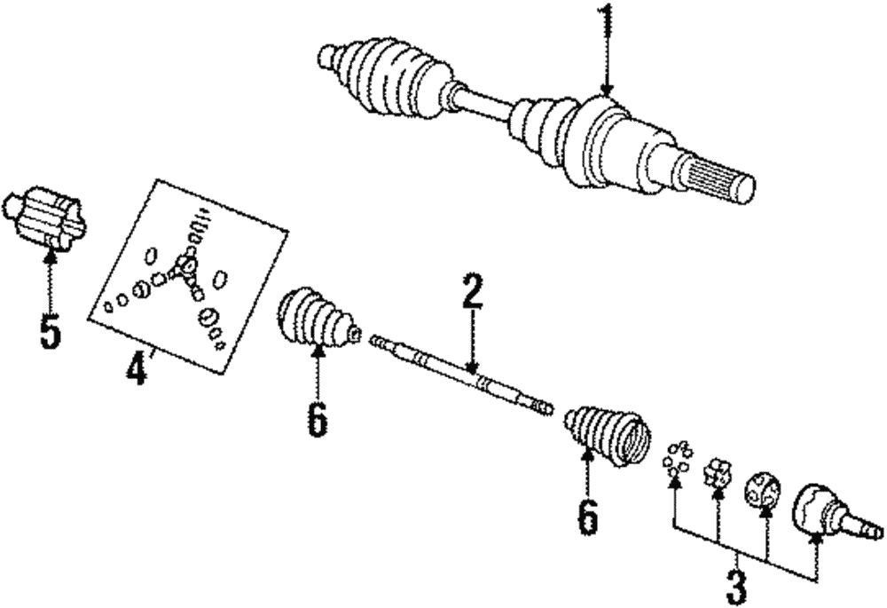 Shaft - GM (7847289)