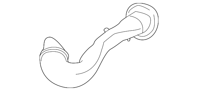 Inlet Tube - Ford (XW4Z-9C675-AA)