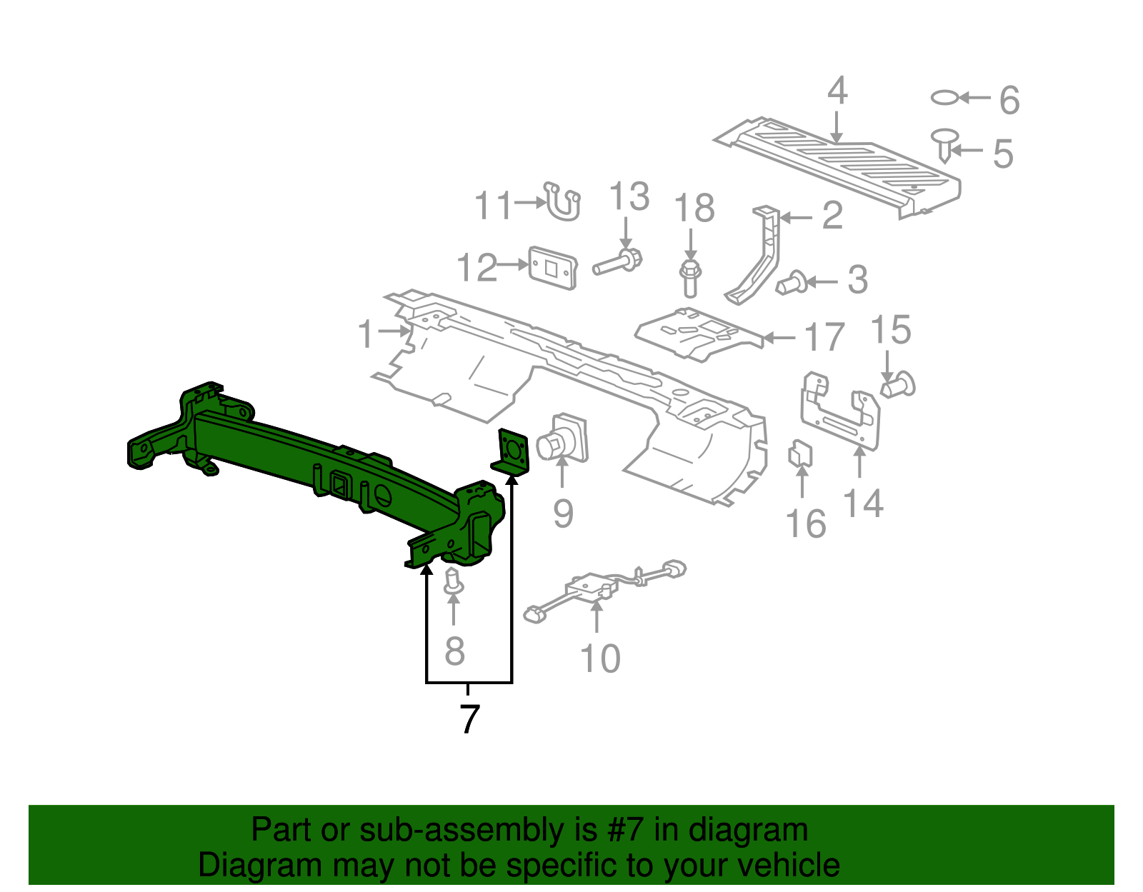 Platform Assembly-Trlr Wt Distr    Hitch - GM (94701791)