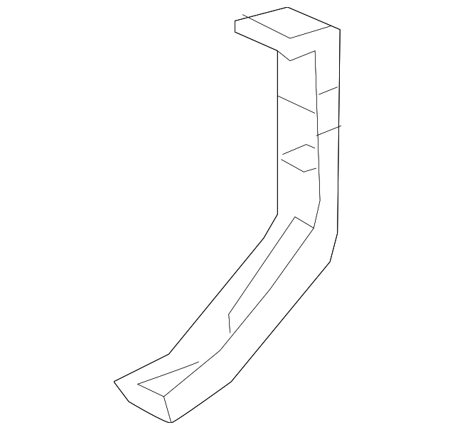 Passenger Side Rear Bumper Fascia Extension - GM (94737438)
