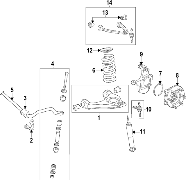 20032024 GM Coil Spring Insulator 25751134 GM