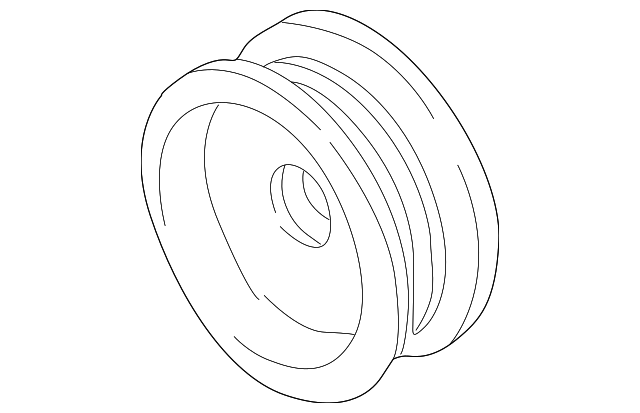 MD619827 - Pulley 2001-2006 Mitsubishi Montero | Mitsubishi Direct
