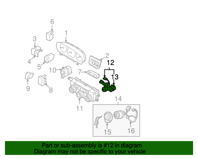 20082010 Hyundai Sonata Ignition Switch 819103K600 XportAuto