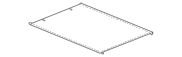 Cover Assembly, Pubx  *Left Charcoal            *Charcoal - GM (88937407)