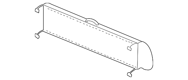 Bag Assembly, Pubx Cover Stow                   *Gray - GM (88937540)