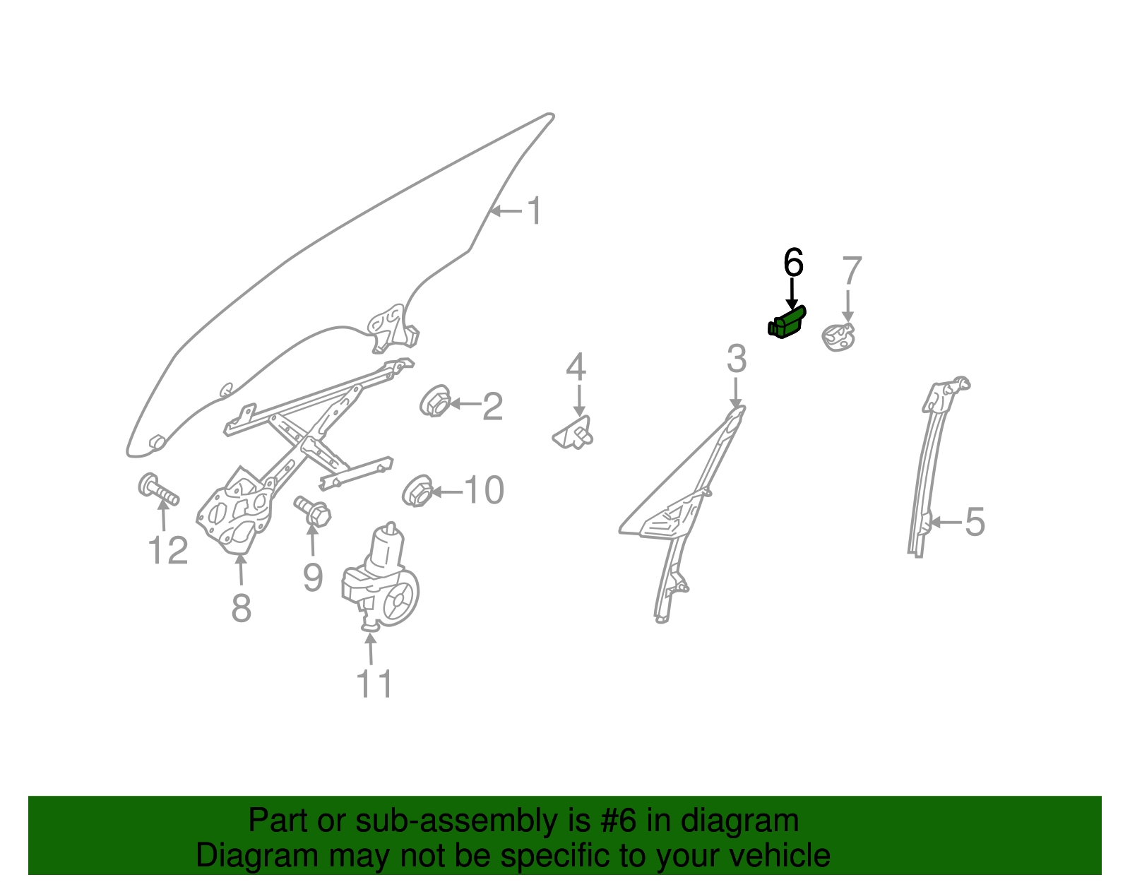 Glass Stabilizer - Scion (SU003-01616)