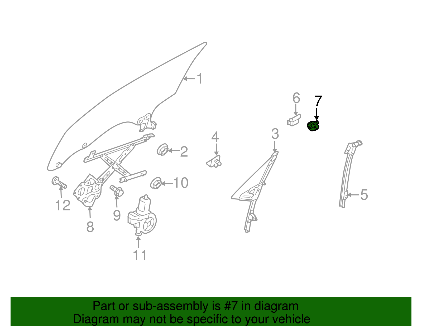 Glass Stabilizer - Scion (SU003-01617)