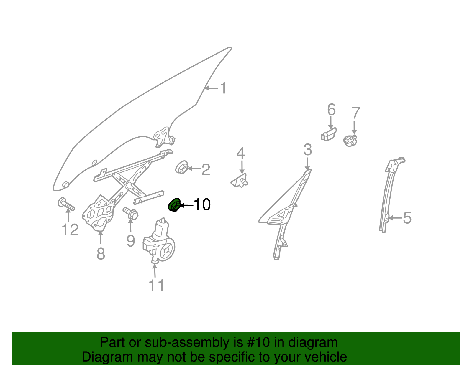 Regulator Nut - Scion (SU003-00051)