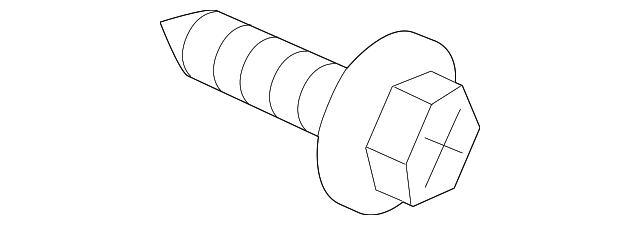 Seat Belt Assembly Screw - Scion (SU003-03446)