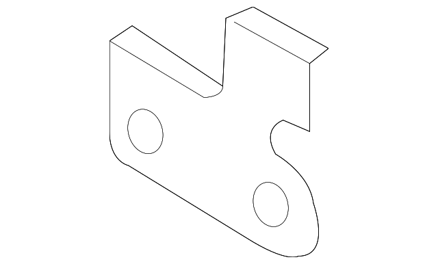 Turbocharger Coolant Return Pipe Clip Bracket - GM (97354868)