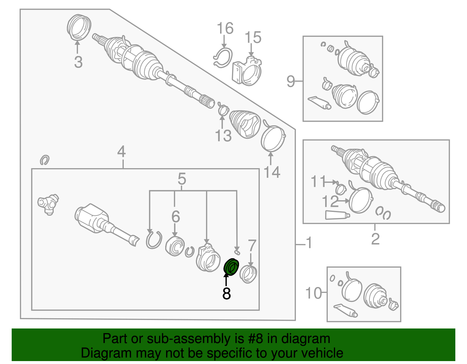 Inner Cover - Scion (43458-12010)