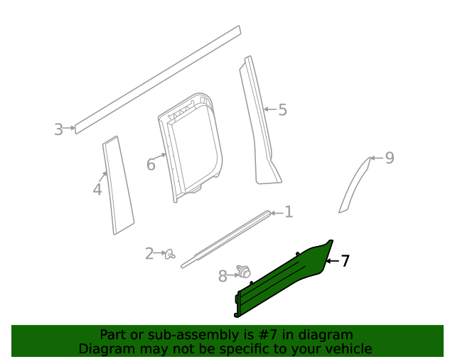 20212023 Land Rover Body Side Molding LR161134 Land Rover Virginia Beach