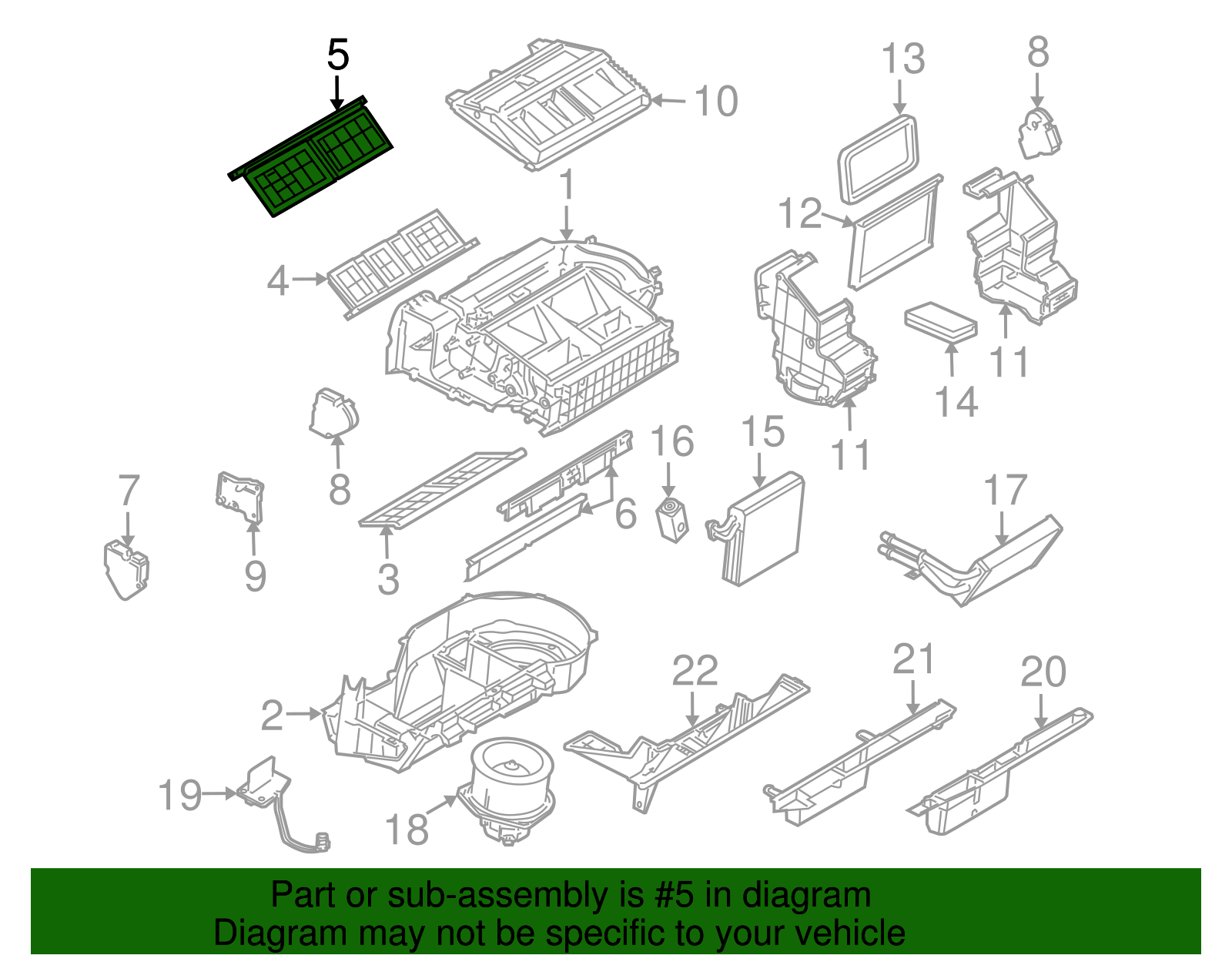 Defroster Valve - GM (10364919)