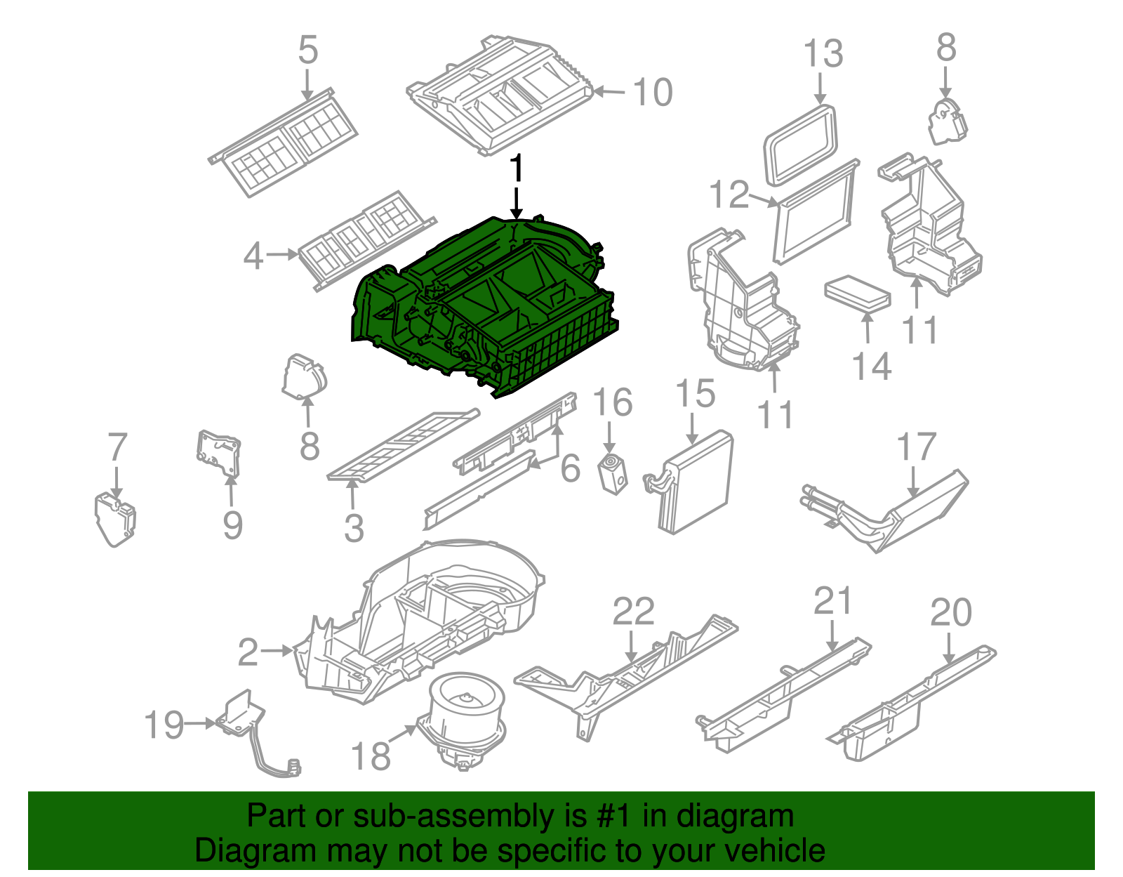 Case Assembly - GM (10364914)