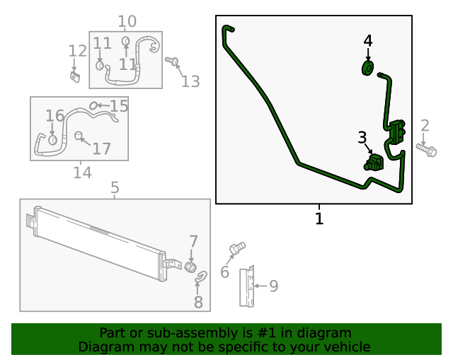 20182019 Chevrolet Traverse Transmission Fluid Cooler Thermal Bypass