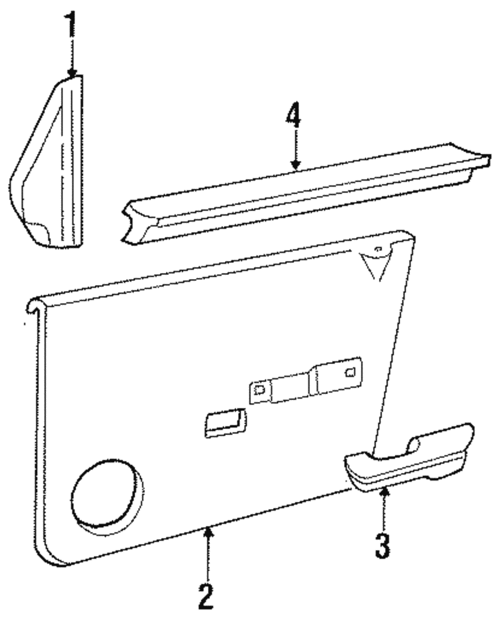 Belt Weather-Strip - Ford (E8FZ-7421457-A)
