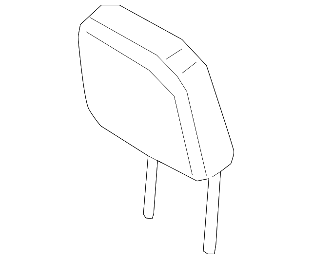 Headrest - Ford (MB5Z-78611A08-HD)